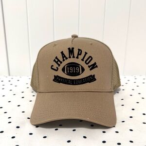 Champion Khaki Trucker Hat